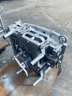 1500L水漕型、ラインを分けるテフロンと作るアルミニウム型