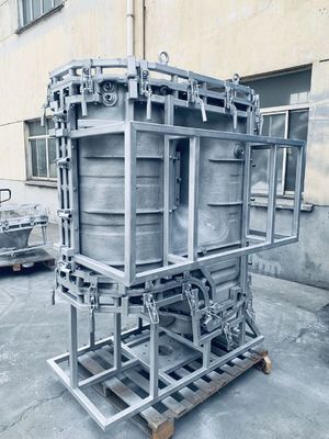 鉄骨フレームの仕事が付いている1500L水漕の鋳造8-12mm Roto型の工具細工