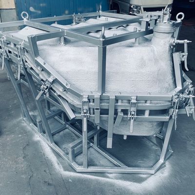 6061t6アルミニウム型メーカーのガス タンクは回転型NPTを投げた