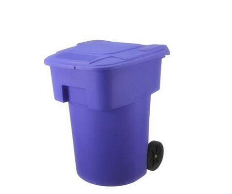 リサイクル可能な回転成形品 回転成形によるプラスチック製大型ゴミ箱